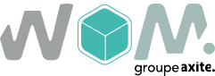 logo wom office groupe axite couleur